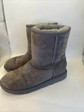 UGG CLASSIC ll GRAY GLITZ BOOTIE 1126530K, Size 4 Youth Kids (US)